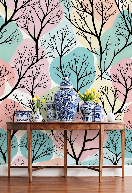 Classic Decorative Pattern Premium Wall Wallpaper