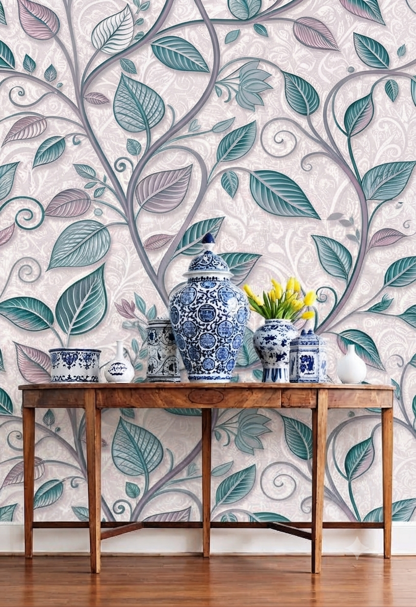 Classic Decorative Pattern Premium Wall Wallpaper