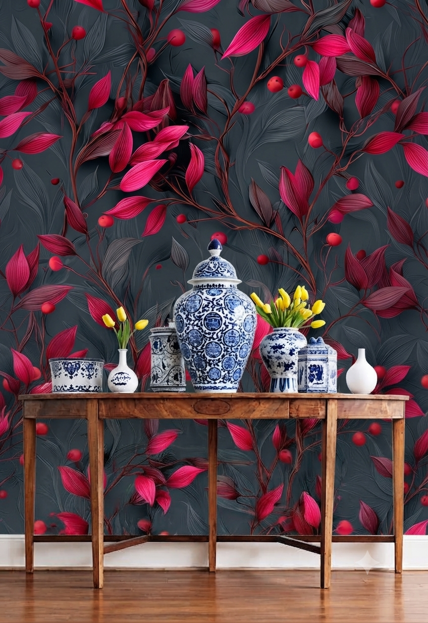 Classic Decorative Pattern Premium Wall Wallpaper