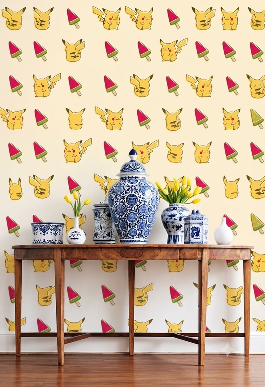 Classic Decorative Pattern Premium Wall Wallpaper.