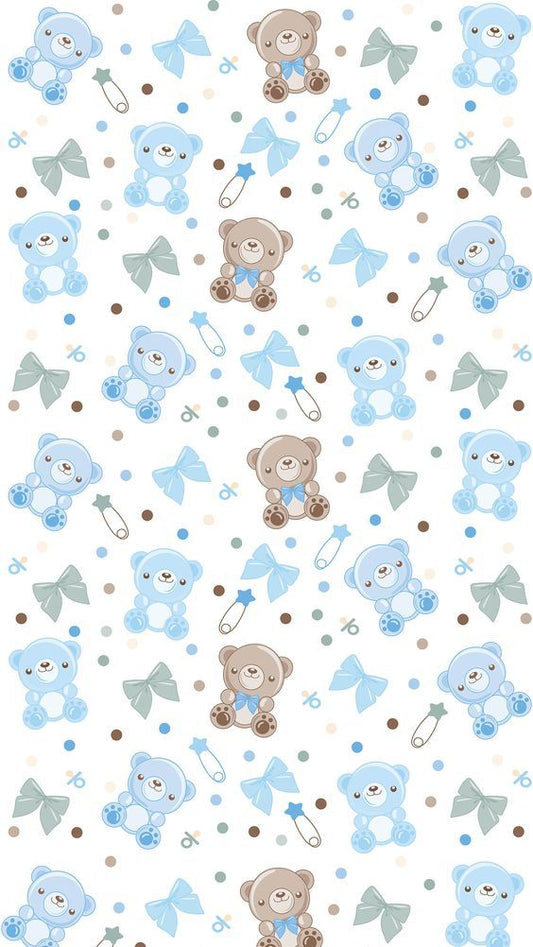 Cute Kitty Cartoon Pink Wallpaper | Kawaii Cat & Bow Printed Decorative Wall Wallpaper for Kids Room & Nursery